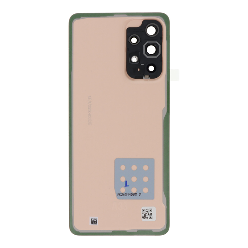 Back Cover With Camera Lens Compatible for Samsung Galaxy A33 5G (A336 / 2022) - Peach