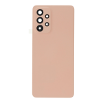 Back Cover With Camera Lens Compatible for Samsung Galaxy A53 5G (A536 / 2022) - Peach