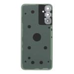 Back Cover With Camera Lens Compatible for Samsung Galaxy A34 5G (A346 / 2023) - Black