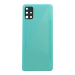 Back Cover With Camera Lens Compatible for Samsung Galaxy A51 4G (A515 / 2019) - Prism Crush Blue