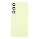 Back Cover With Camera Lens Compatible for Samsung Galaxy A55 5G (A556 / 2024) - Lemon