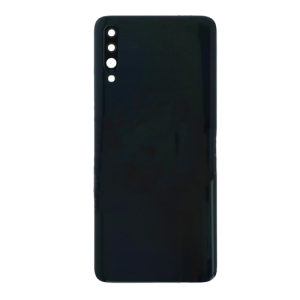 Back Cover With Camera Lens Compatible for Samsung Galaxy A70 (A705 / 2019) - Black