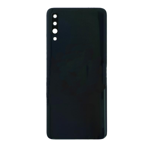 Back Cover With Camera Lens Compatible for Samsung Galaxy A70 (A705 / 2019) - Black