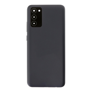 Back Cover With Camera Lens Compatible for Samsung Galaxy Galaxy A03S (A037 / 2021) (US Version) - Black