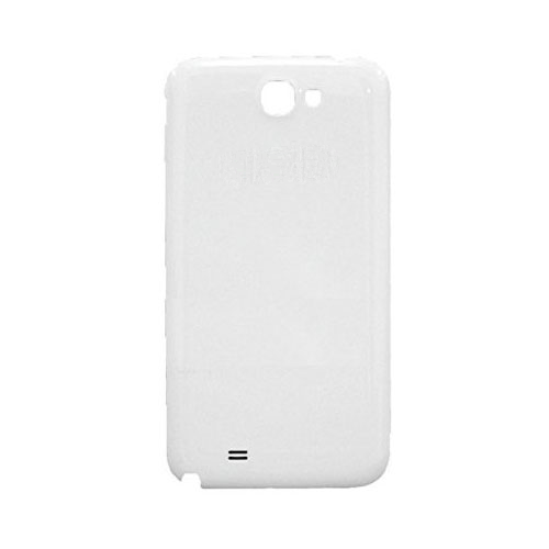 Back Cover With Camera Lens Compatible for Samsung Galaxy Note 2 - White