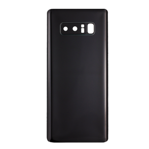 Back Cover With Camera Lens Compatible for Samsung Galaxy Note 8 - Midnight Black