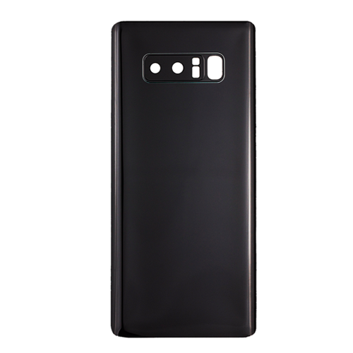 Back Cover With Camera Lens Compatible for Samsung Galaxy Note 8 - Midnight Black