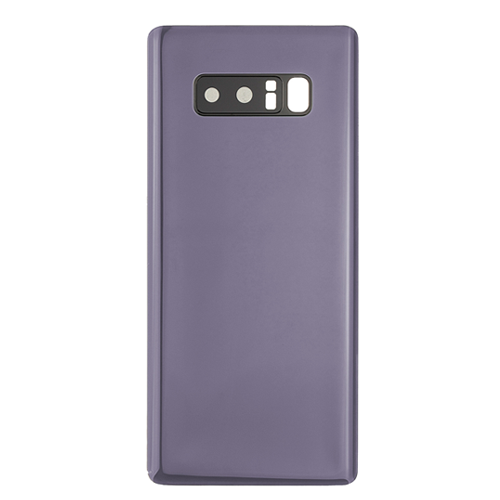 Back Cover With Camera Lens Compatible for Samsung Galaxy Note 8 - Orchid Gray