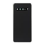 Back Cover With Camera Lens Compatible for Samsung Galaxy S10 5G - Black