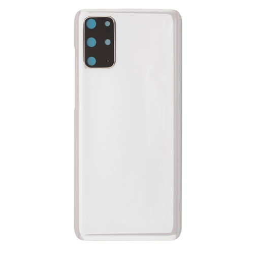 Back Cover With Camera Lens Compatible for Samsung Galaxy S20 Plus - Cloud White