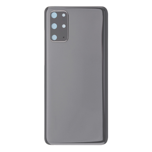 Back Cover With Camera Lens Compatible for Samsung Galaxy S20 Plus - Cosmic Gray