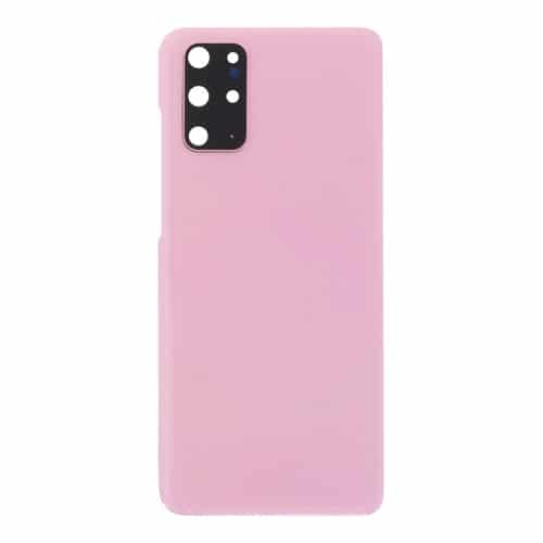 Back Cover With Camera Lens Compatible for Samsung Galaxy S20 Plus - Pink