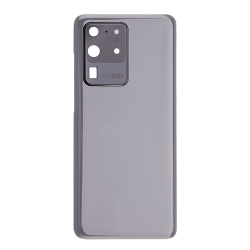 Back Cover With Camera Lens Compatible for Samsung Galaxy S20 Ultra - Cosmic Gray