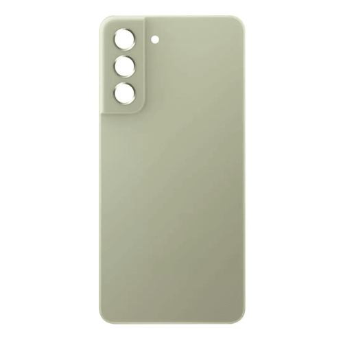 Back Cover With Camera Lens Compatible for Samsung Galaxy S21 FE - Olive