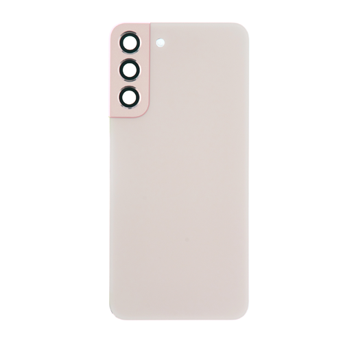 Back Cover With Camera Lens Compatible for Samsung Galaxy S22 Plus 5G - Pink Gold