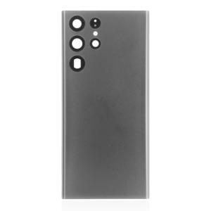 Back Cover With Camera Lens Compatible for Samsung Galaxy S22 Ultra 5G - Graphite