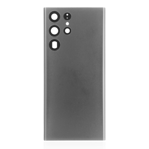 Back Cover With Camera Lens Compatible for Samsung Galaxy S22 Ultra 5G - Graphite