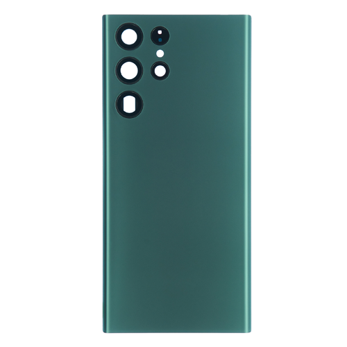 Back Cover With Camera Lens Compatible for Samsung Galaxy S22 Ultra 5G - Green