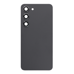 Back Cover With Camera Lens Compatible for Samsung Galaxy S23 Plus 5G - Phantom Black