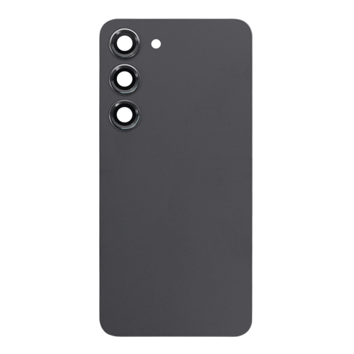 Back Cover With Camera Lens Compatible for Samsung Galaxy S23 Plus 5G - Phantom Black