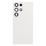 Back Cover With Camera Lens Compatible for Samsung Galaxy S23 Ultra 5G - Cream