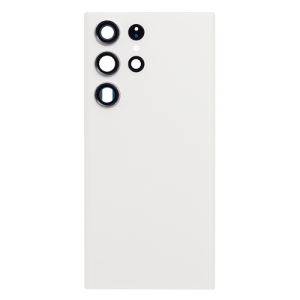 Back Cover With Camera Lens Compatible for Samsung Galaxy S23 Ultra 5G - Cream