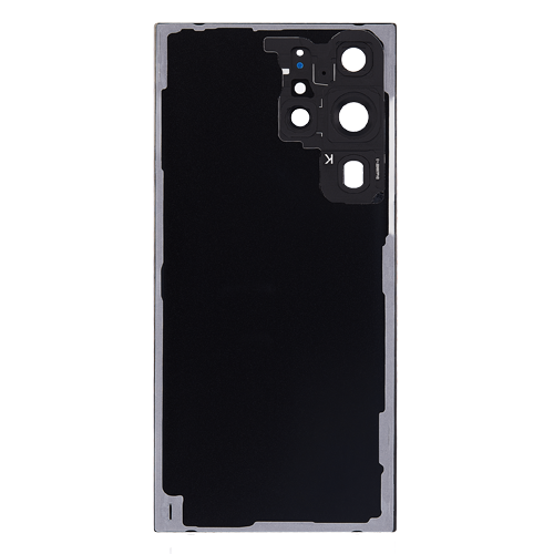 Back Cover With Camera Lens Compatible for Samsung Galaxy S23 Ultra 5G - Phantom Black