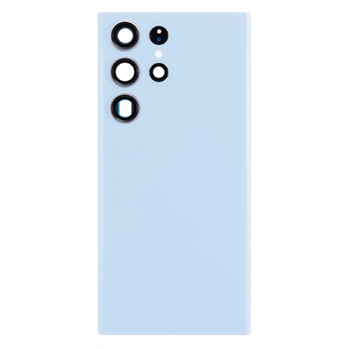 Back Cover With Camera Lens Compatible for Samsung Galaxy S23 Ultra 5G - Sky Blue