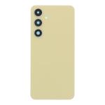 Back Cover With Camera Lens Compatible for Samsung Galaxy S24 FE 5G - Yellow