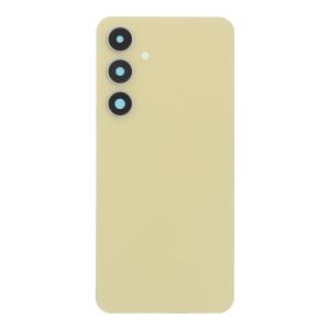 Back Cover With Camera Lens Compatible for Samsung Galaxy S24 FE 5G - Yellow