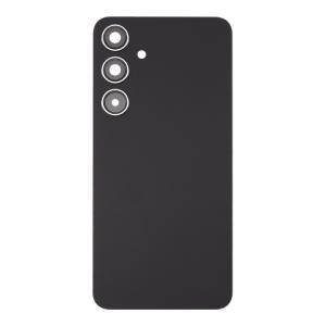 Back Cover With Camera Lens Compatible for Samsung Galaxy S24 FE 5G - Black