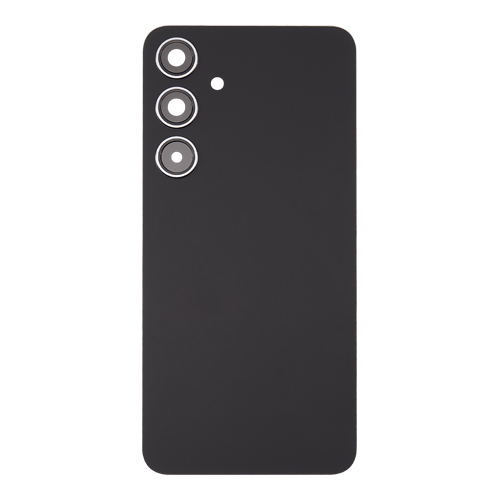 Back Cover With Camera Lens Compatible for Samsung Galaxy S24 5G - Onyx Black