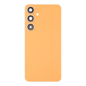 Back Cover With Camera Lens Compatible for Samsung Galaxy S24 Plus 5G - Sandstone Orange