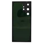 Back Cover With Camera Lens Compatible for Samsung Galaxy S24 Ultra 5G - Titanium Black