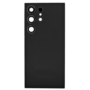 Back Cover With Camera Lens Compatible for Samsung Galaxy S24 Ultra 5G - Titanium Black