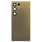 Back Cover With Camera Lens Compatible for Samsung Galaxy S24 Ultra 5G - Titanium Gray