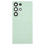 Back Cover With Camera Lens Compatible for Samsung Galaxy S24 Ultra 5G - Titanium Green