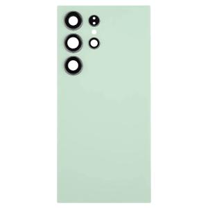 Back Cover With Camera Lens Compatible for Samsung Galaxy S24 Ultra 5G - Titanium Green