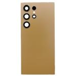 Back Cover With Camera Lens Compatible for Samsung Galaxy S24 Ultra 5G - Titanium Orange