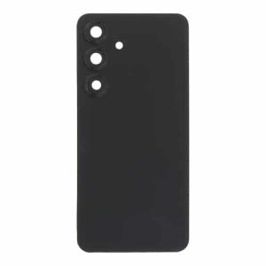 Back Cover With Camera Lens Compatible for Samsung Galaxy S25 5G - Blue Black