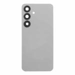 Back Cover With Camera Lens Compatible for Samsung Galaxy S25 5G - Silver Shadow