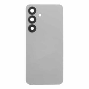 Back Cover With Camera Lens Compatible for Samsung Galaxy S25 5G - Silver Shadow