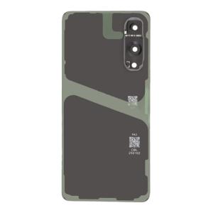 Back Cover With Camera Lens Compatible for Samsung Galaxy S25 Edge - Titanium Silver