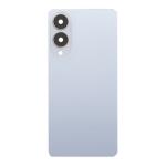 Back Cover With Camera Lens Compatible for Samsung Galaxy S25 Edge - Titanium Icyblue