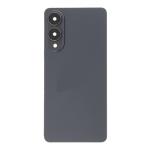 Back Cover With Camera Lens Compatible for Samsung Galaxy S25 Edge - Titanium Jetblack