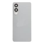 Back Cover With Camera Lens Compatible for Samsung Galaxy S25 Edge - Titanium Silver
