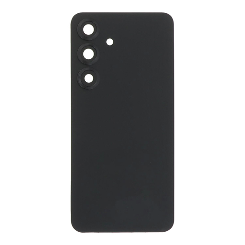 Back Cover With Camera Lens Compatible for Samsung Galaxy S25 FE - Jetblack