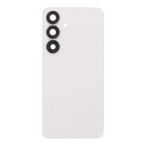 Back Cover With Camera Lens Compatible for Samsung Galaxy S25 FE - White