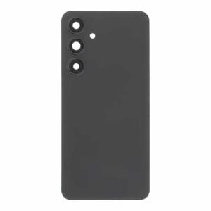 Back Cover With Camera Lens Compatible for Samsung Galaxy S25 Plus 5G - Blue Black
