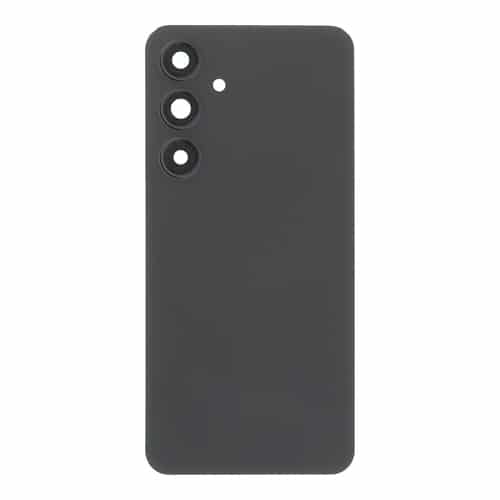 Back Cover With Camera Lens Compatible for Samsung Galaxy S25 Plus 5G - Blue Black